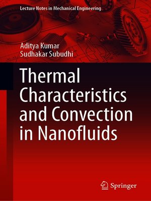 cover image of Thermal Characteristics and Convection in Nanofluids